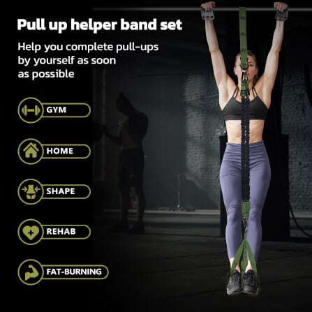 ยางยืดออกกำลังกาย NORTH FITNESS TOTAL BOOSTER SUSPENSION แรงต้านถึง4ระดับ_7